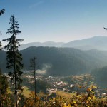 Vernár z vrcholu Barbolice Vernár z vrcholu Barbolice