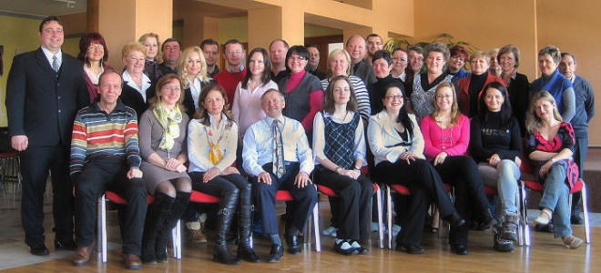 spoločná fotografia učiteľského kolektívu v roku 2007